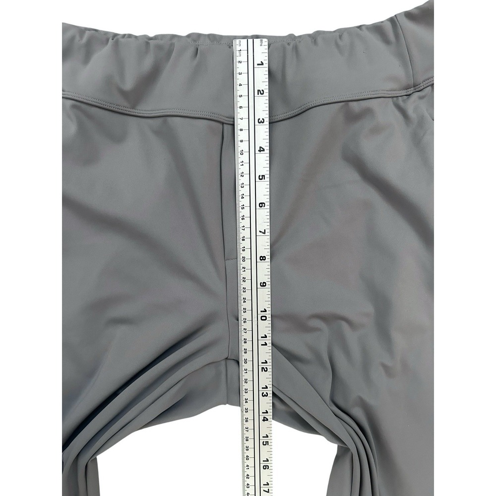 Halara Flex DayStretch High Waisted Flare Pants Zip Pockets Women's 1X Plus Gray - Picture 6 of 14